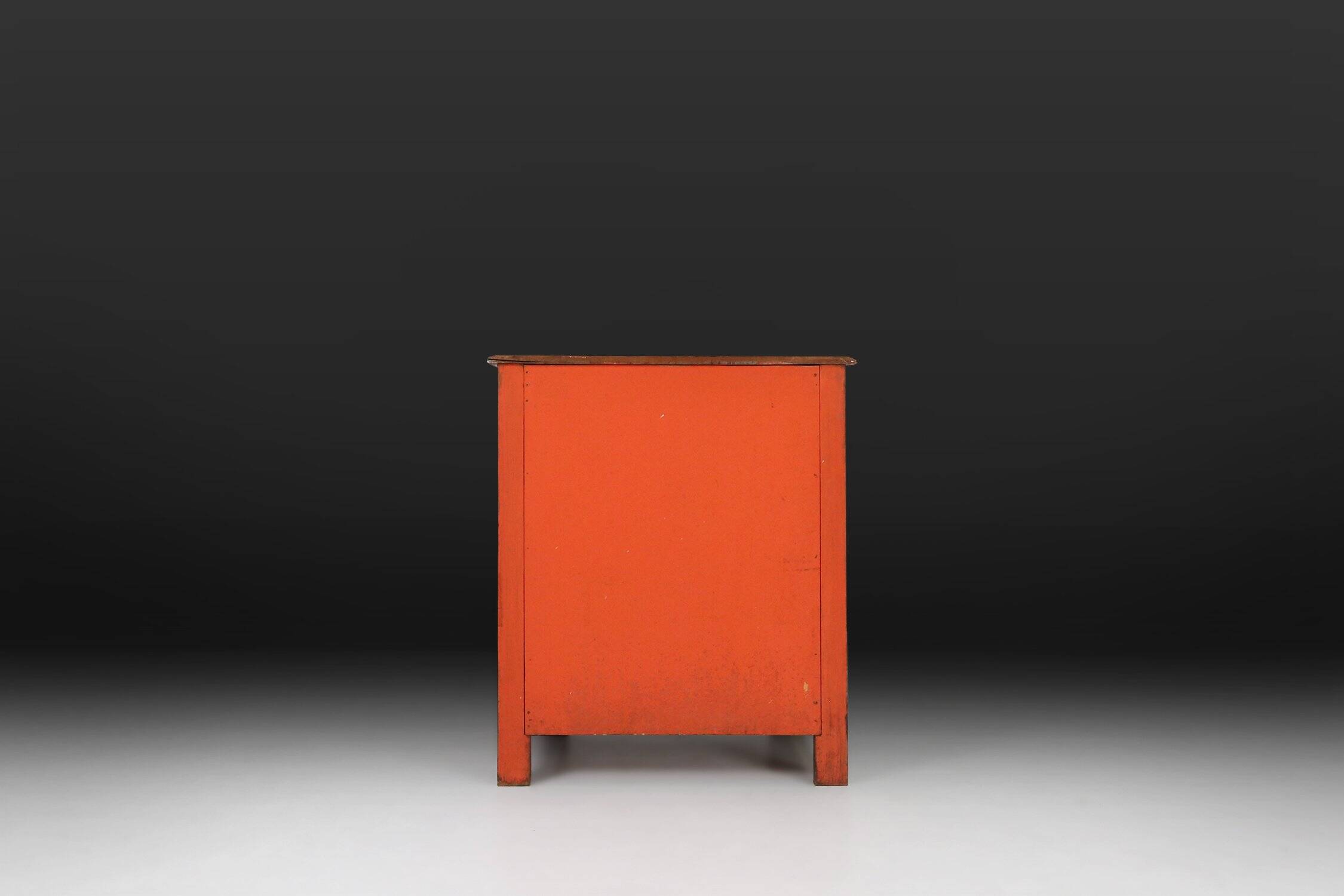 Oak Cabinet with Exceptional Patina, Belgium 18th Century