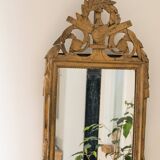 Miroir ancien fronton