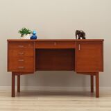 Teak desk, Danish design, 1970s, production: Denmark