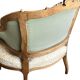 Salon complet style Louis XV italien canapé fauteuil chaise
