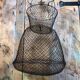 Old Fishing Net Vintage Foldable Metal Basket