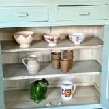 Parisian buffet green mint