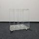 Vintage Plexiglass phono ,record trolley or side table