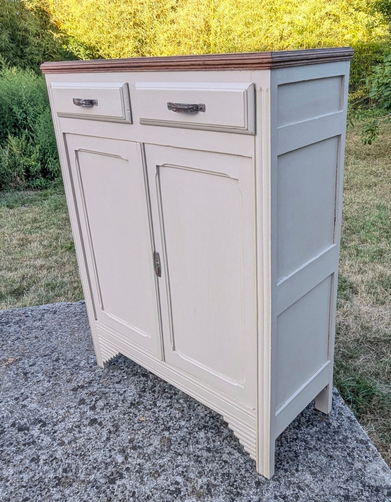 Parisian High Buffet 1930s Art Deco Shabby Patina