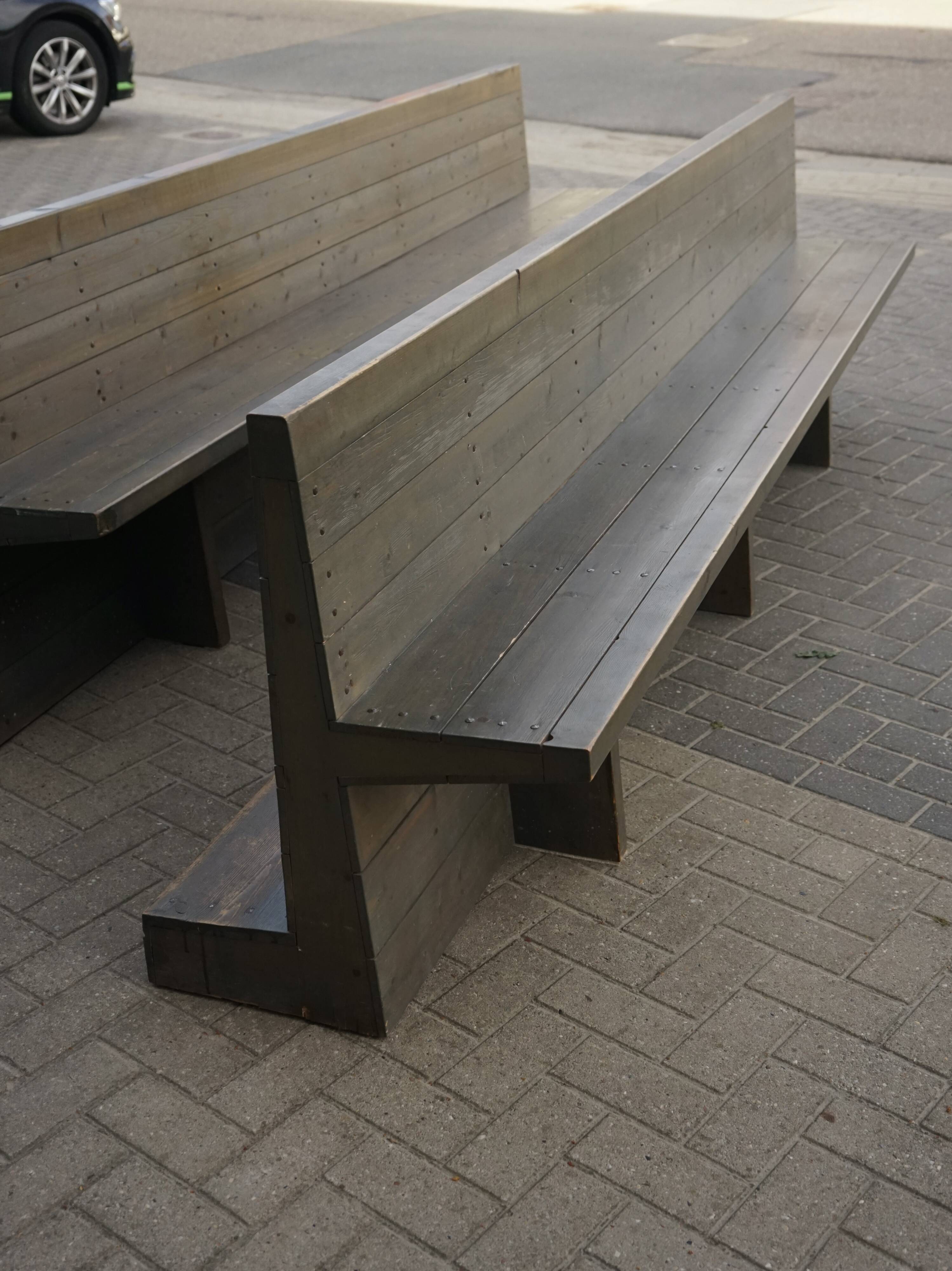 Banc d'École Bossche par Dom Hans van der Laan, 1964