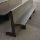 Banc d'École Bossche par Dom Hans van der Laan, 1964