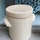 Glazed earth pot
