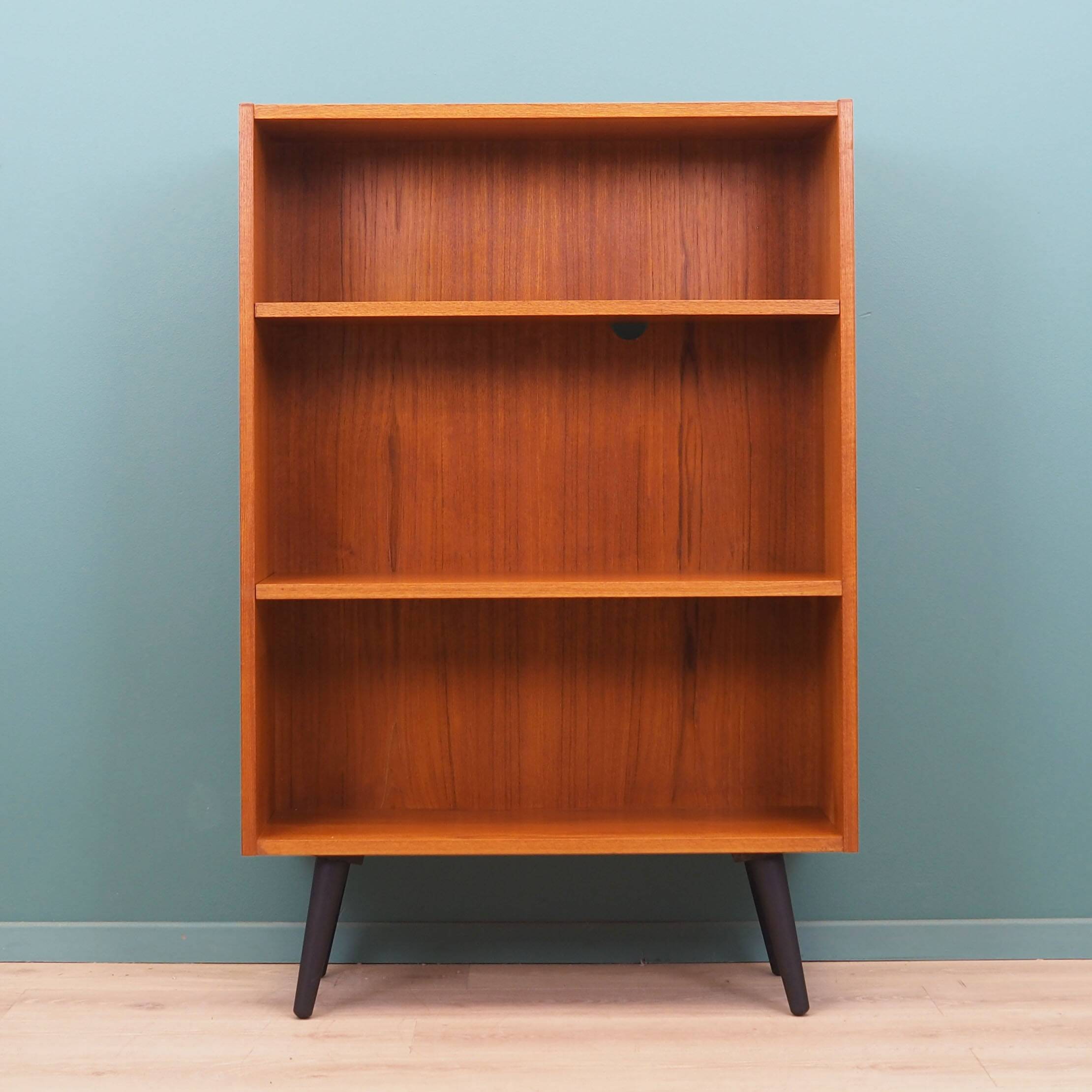 Teak bookcase, Danish design, 1970s, production: Denmark