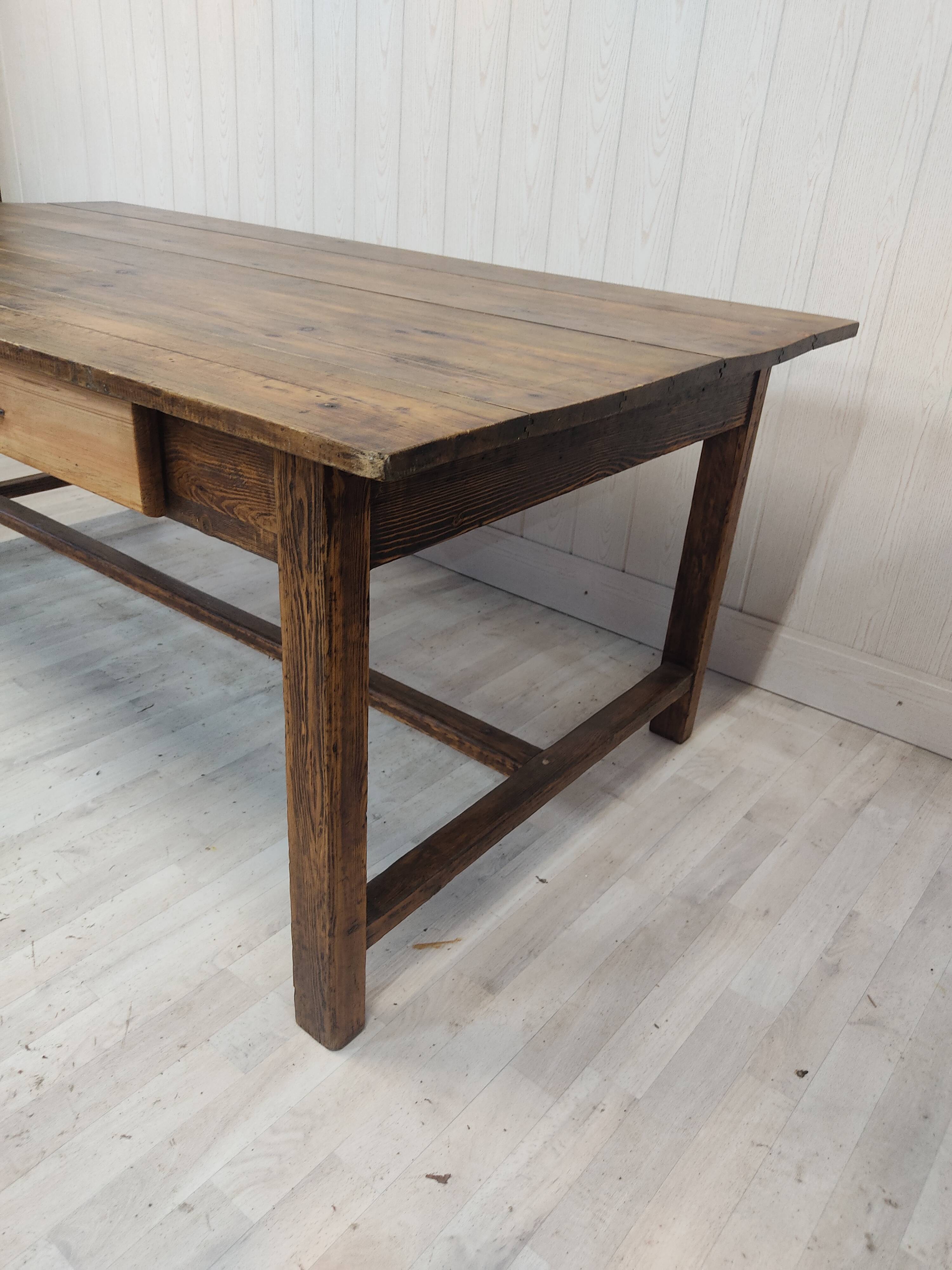 Old farmhouse table