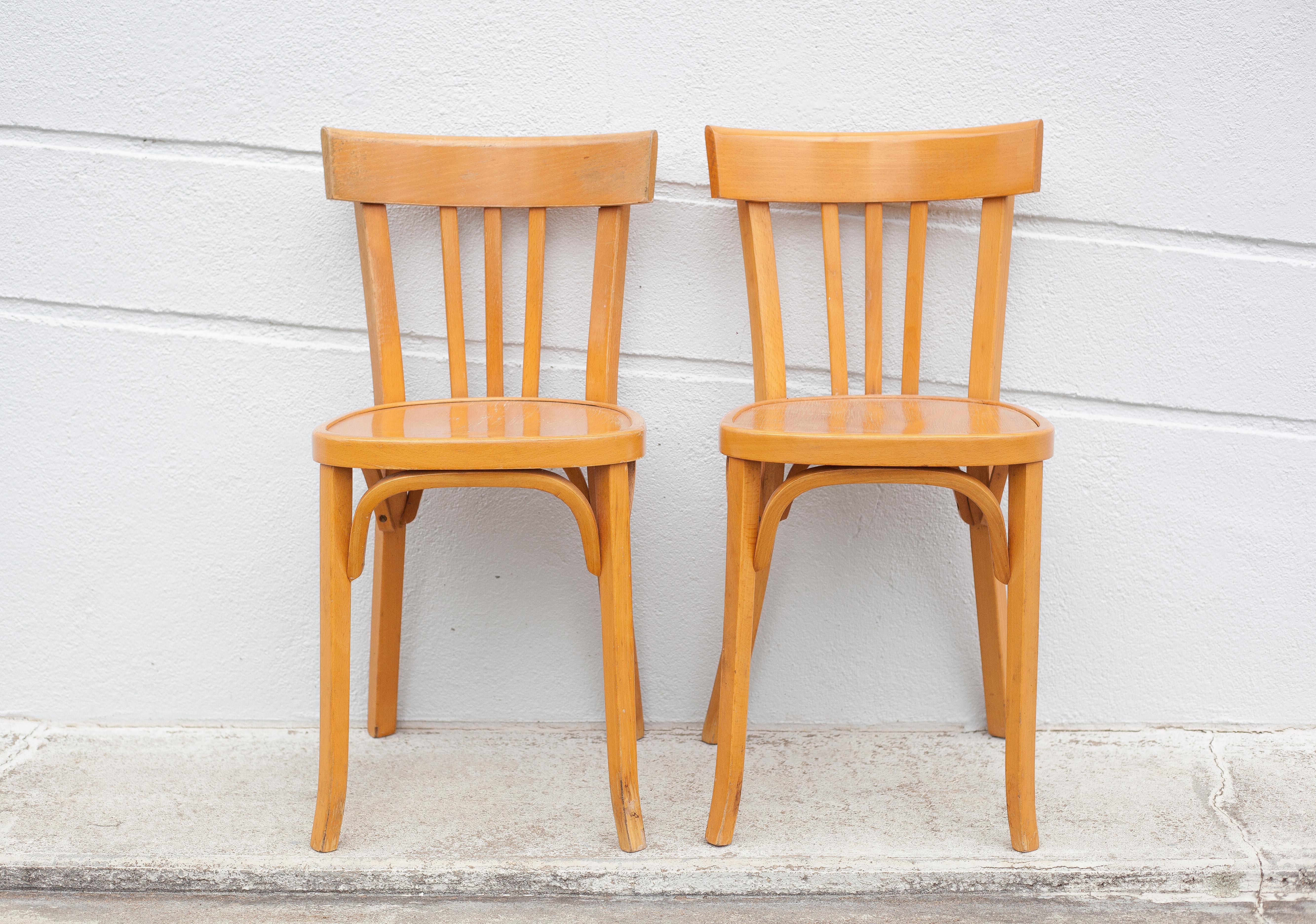 Pair of Baumann chairs