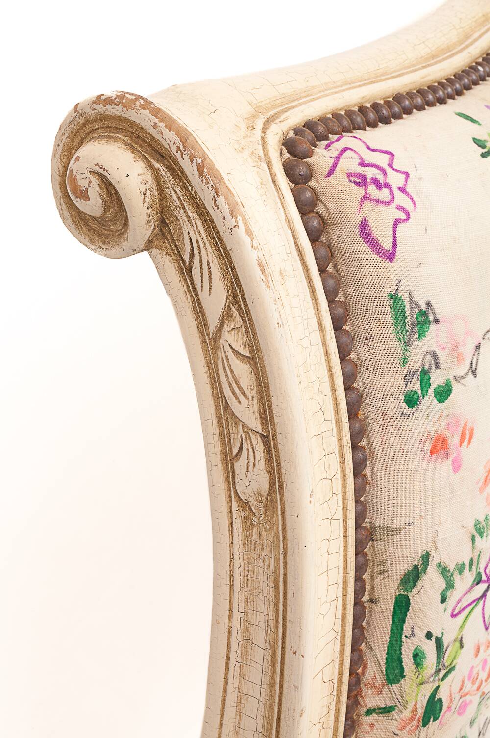 Vintage Upholstered Daybed