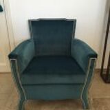 Set of 4 1920 style armchairs