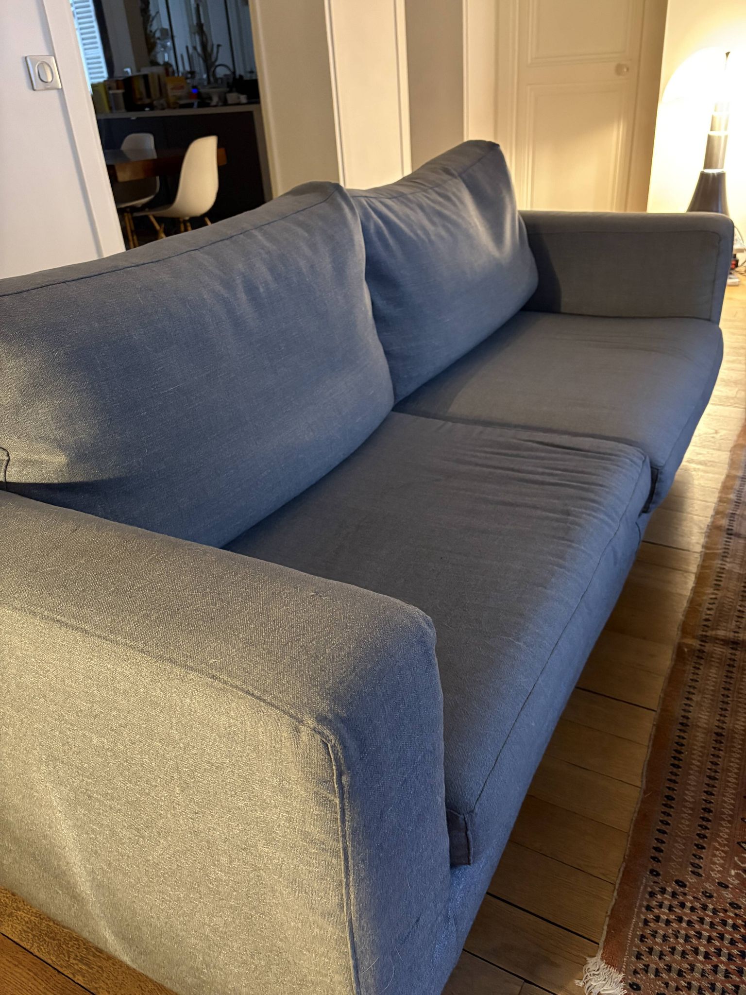 Canapé contemporain tissu Vibieffe