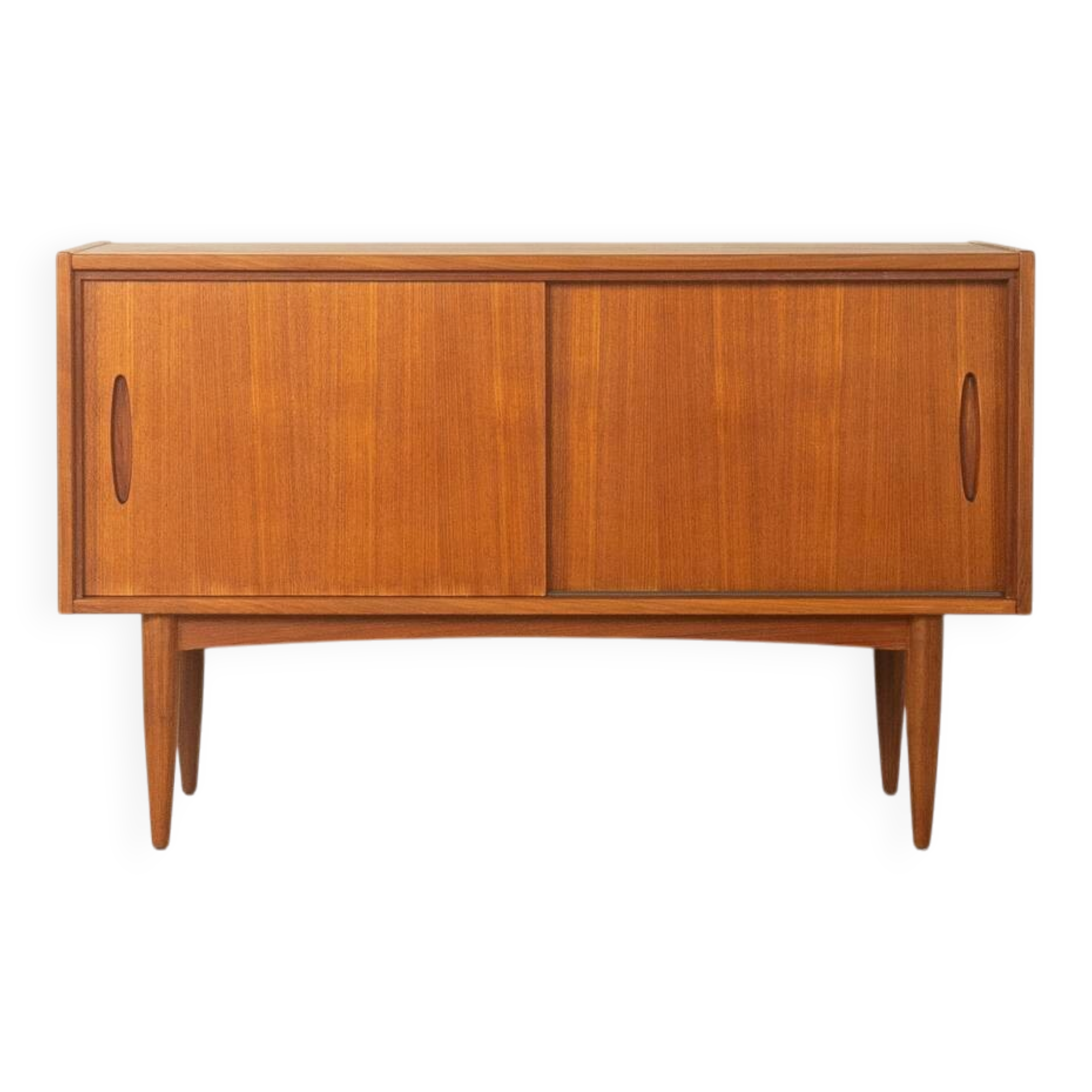 Elegant sideboard from the 1960s, minimalistic with practical storage space