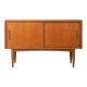Elegant sideboard from the 1960s, minimalistic with practical storage space