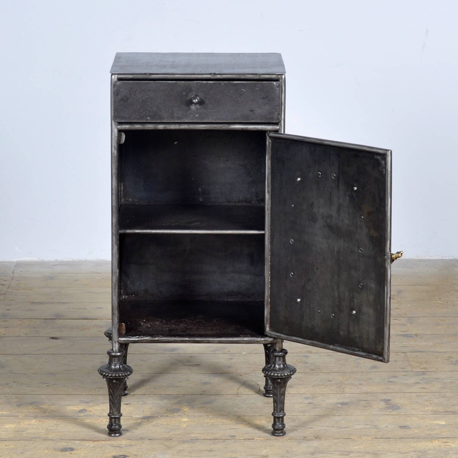 Iron nightstand, 1910s