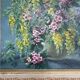 Huile sur toile « bouquet de fleurs »