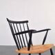 Rocking chair suédois des années 1960.