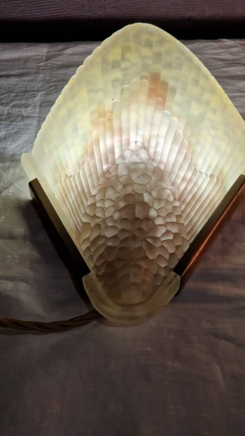 Paire d'appliques de style art deco