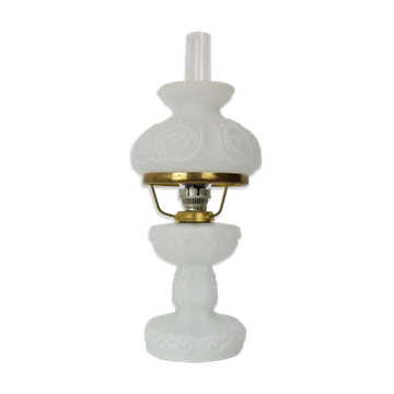 Mid-century Glass Table Lamp,1960's.