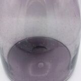 Vintage bubble glass vase