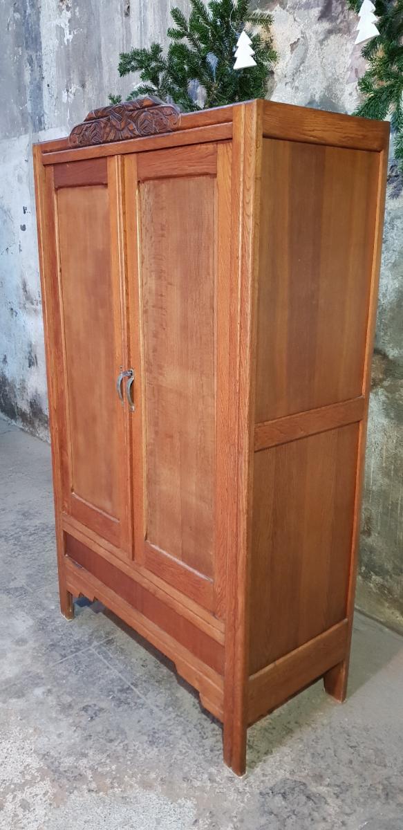 Old art-deco wardrobe