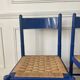 Paire de chaises en bois et corde