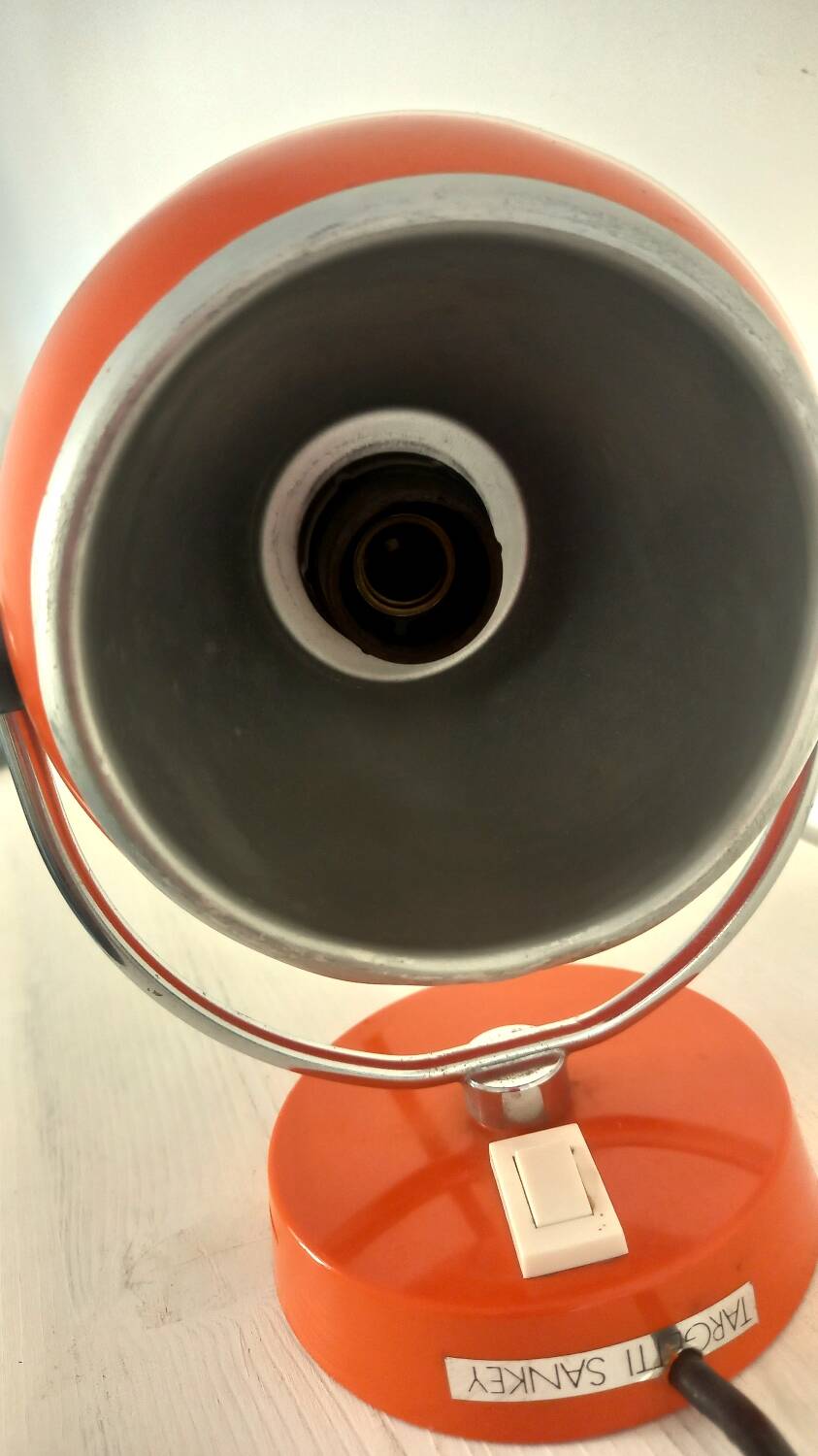 Targetti Sankey année 70, orange