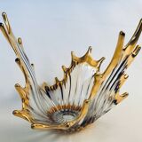 Bayel crystal bowl and gilding, 1950-60