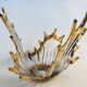 Bayel crystal bowl and gilding, 1950-60
