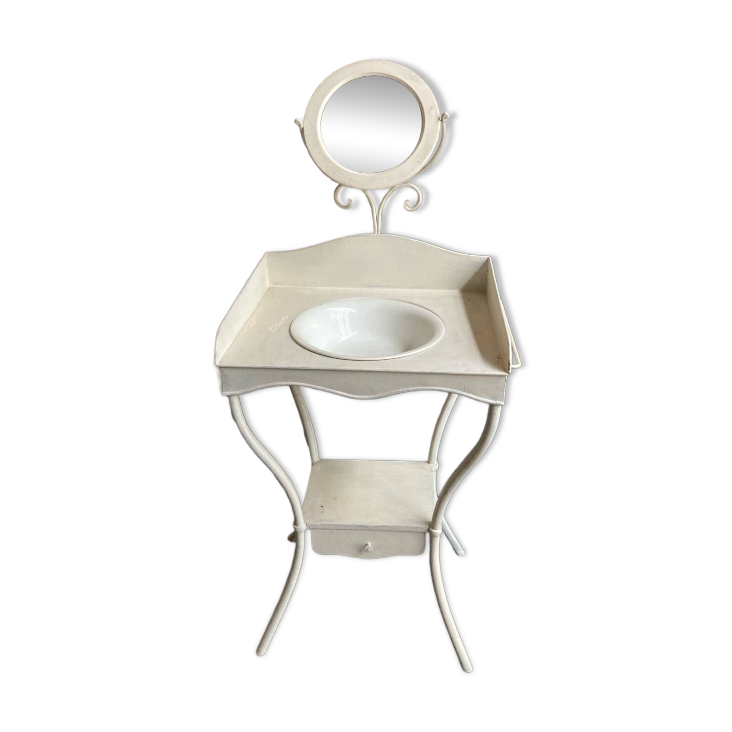 Wrought iron hairdresser