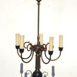 Floor lamp " Hollywood Regency ". Vintage