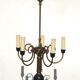 Floor lamp " Hollywood Regency ". Vintage