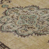 Anatolian handmade vintage rug 217 cm x 145 cm
