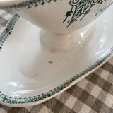 St Amand ironstone sauceboat