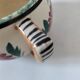Breakfast cup HB Quimper – earthenware with rich Breton and floral decoration