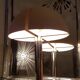 Vintage large Raak mushroom desk lamp 'Octavo'  Space Age, 1970s