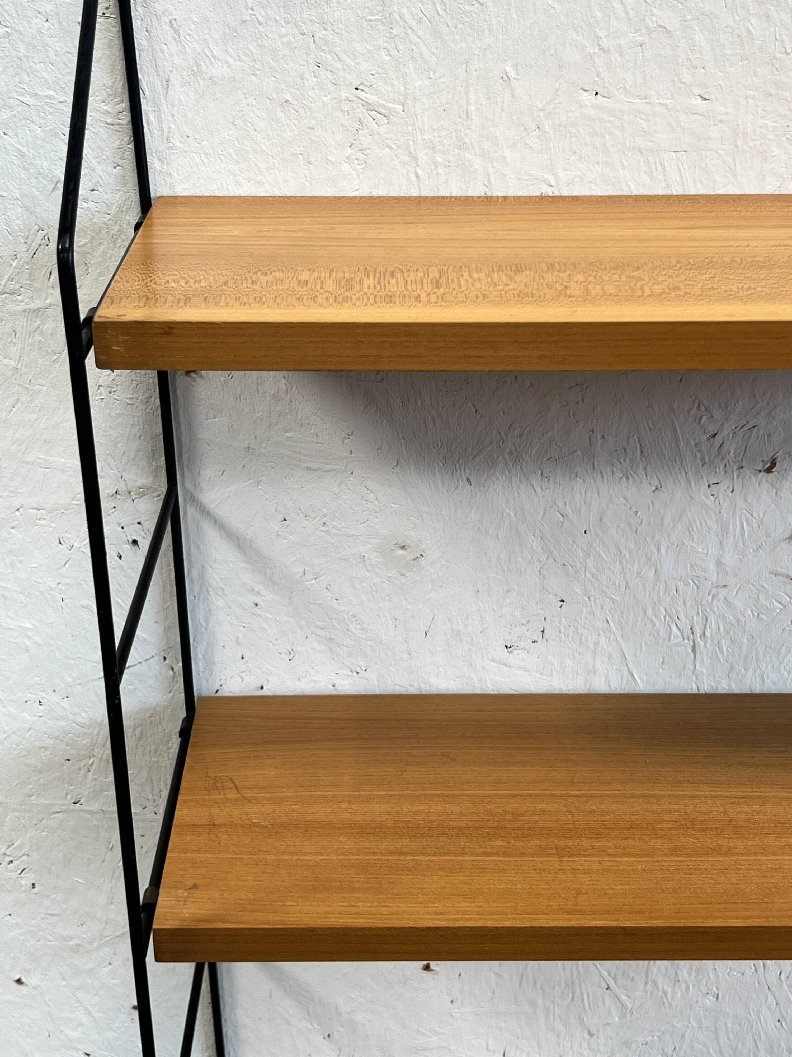 Vintage Wall Shelf / Wall Unit, String Sweden 1970's