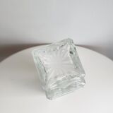 Glass square carafe