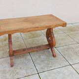 Vintage mountain chalet coffee table