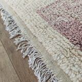Handmade wool Berber rug 310 X 192 CM