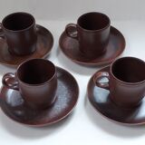 4 cups and saucers