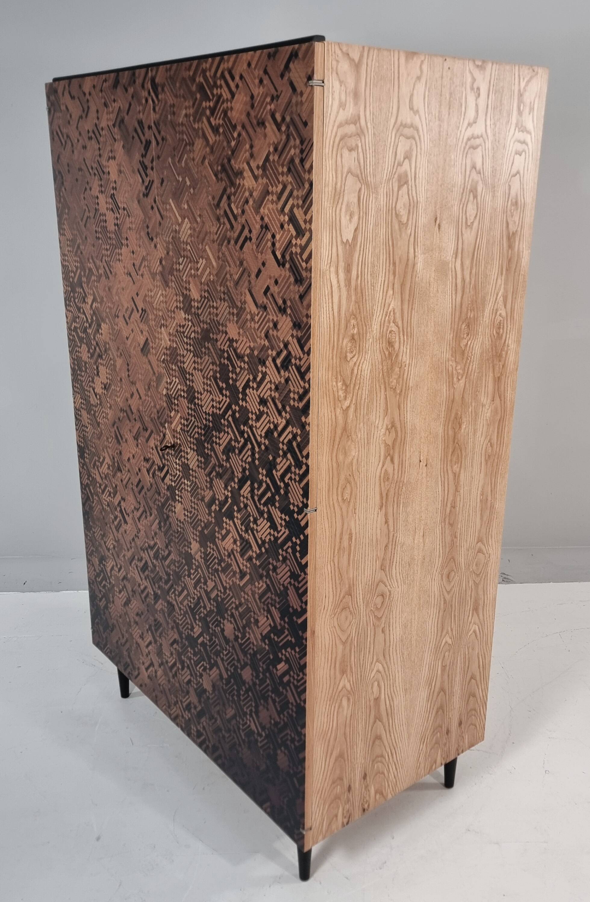 Vintage Wardrobe in Ash, 1960s