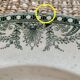 Old earthenware dish Moulin des loups and Hamage