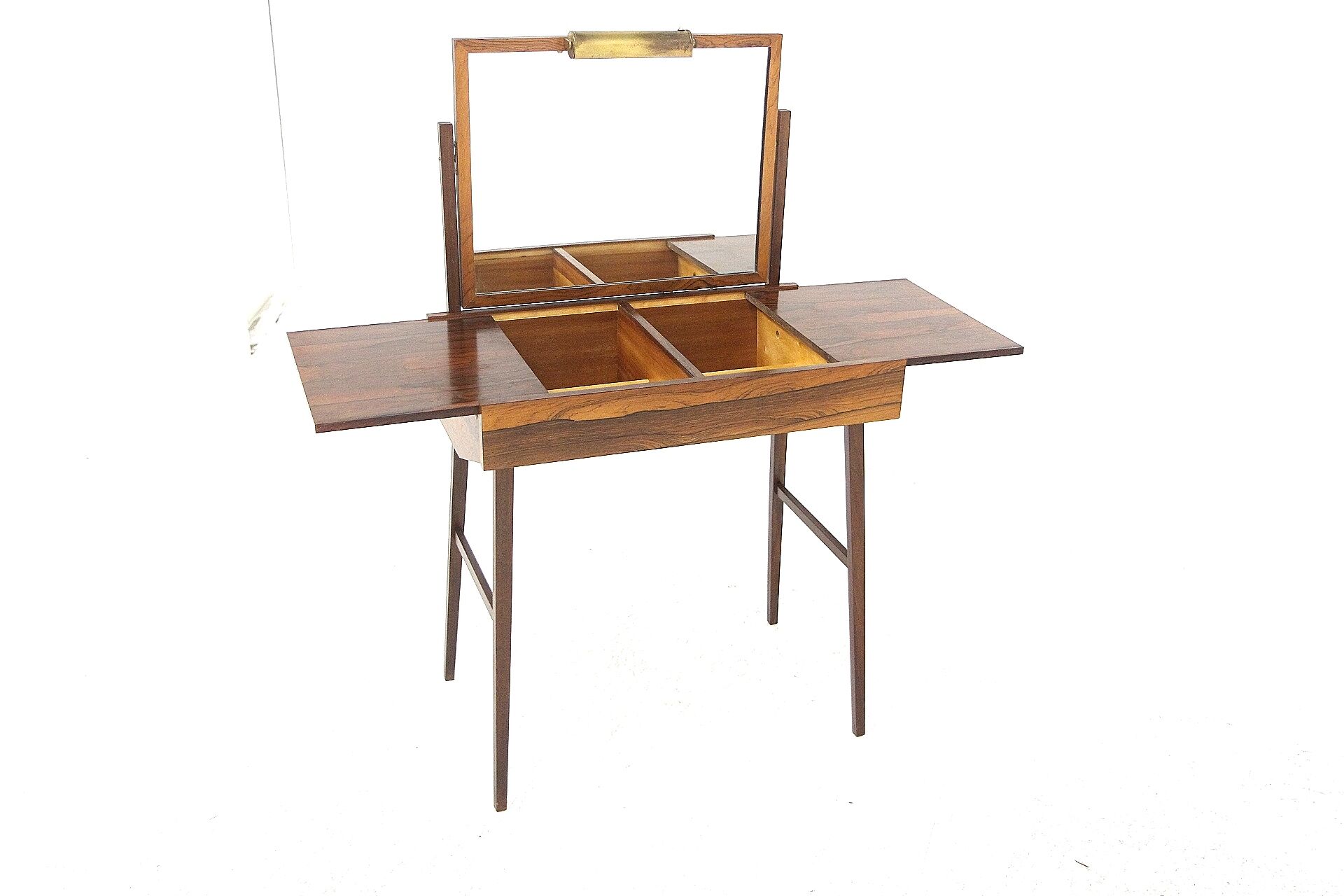 Coiffeuse en palissandre, Ateljé Glas & Trä, Hovmantorp, Suède, 1960