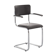 Tubax cantilever chair with black armrest