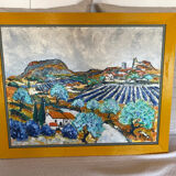 Landscape signed Amalvy
