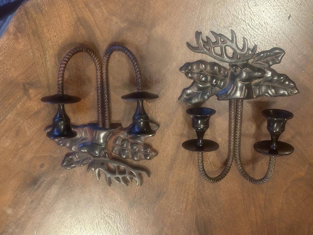 Wall sconces / candle holders