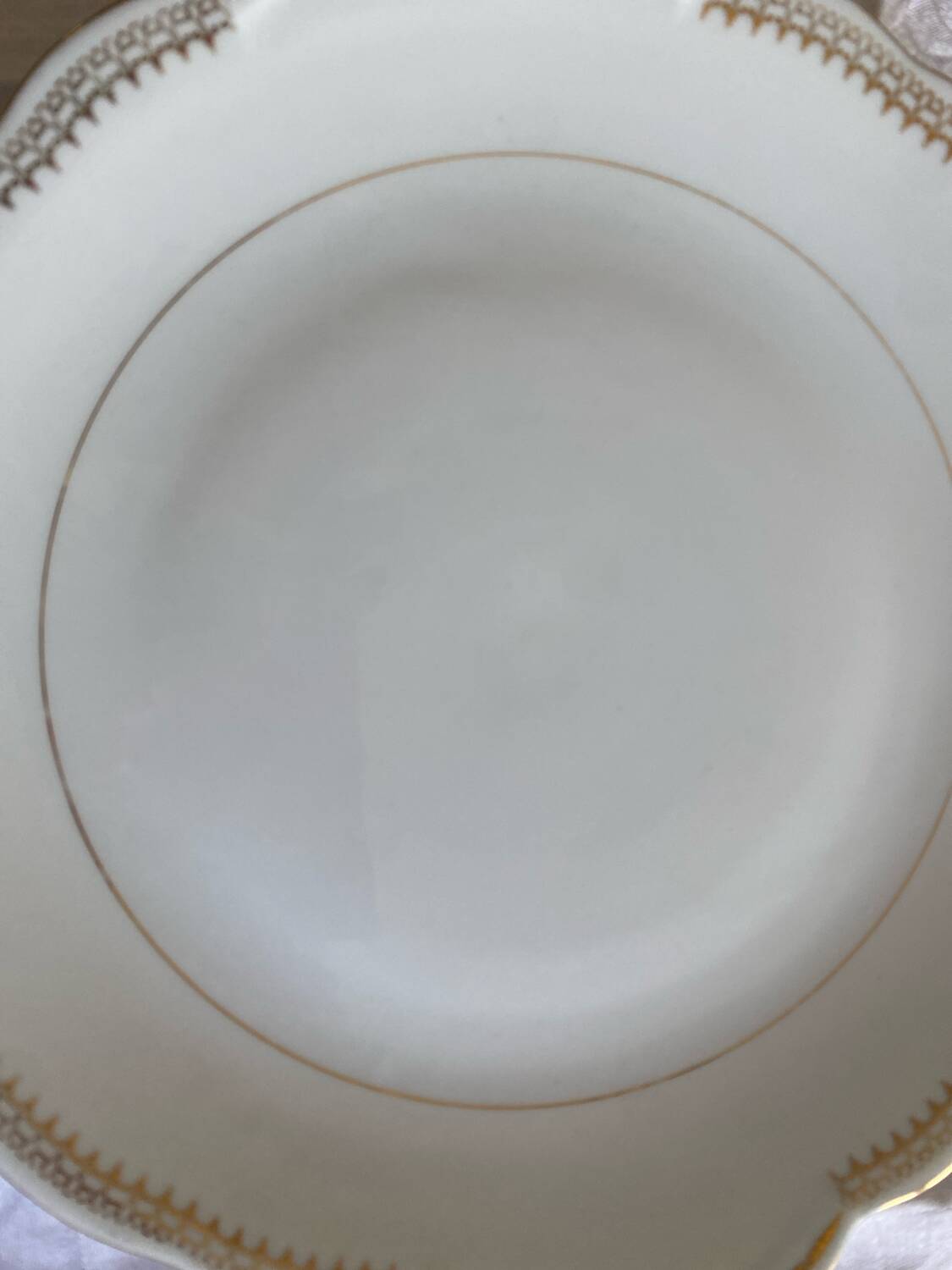 Sologne porcelain plate