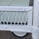 Vintage metal trolley from the 50s